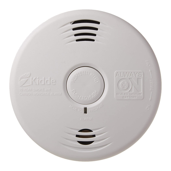 Kidde P3010H Manual De Usuario