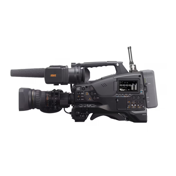 Sony PXW-X500 Manual Del Usuario
