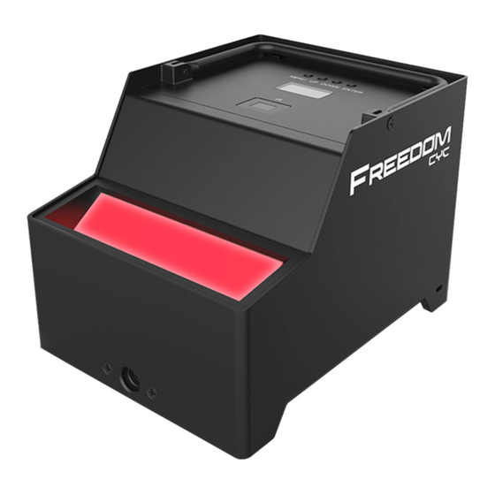 Chauvet DJ Freedom Cyc Guía De Referencia Rápida