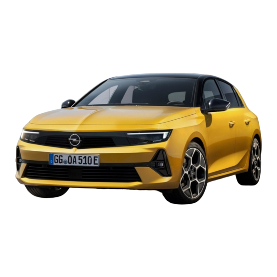 Opel ASTRA 2023 Manual De Instrucciones