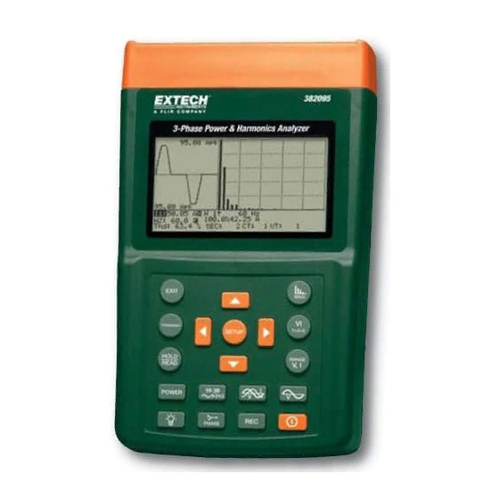 Extech Instruments 382095 Manuales