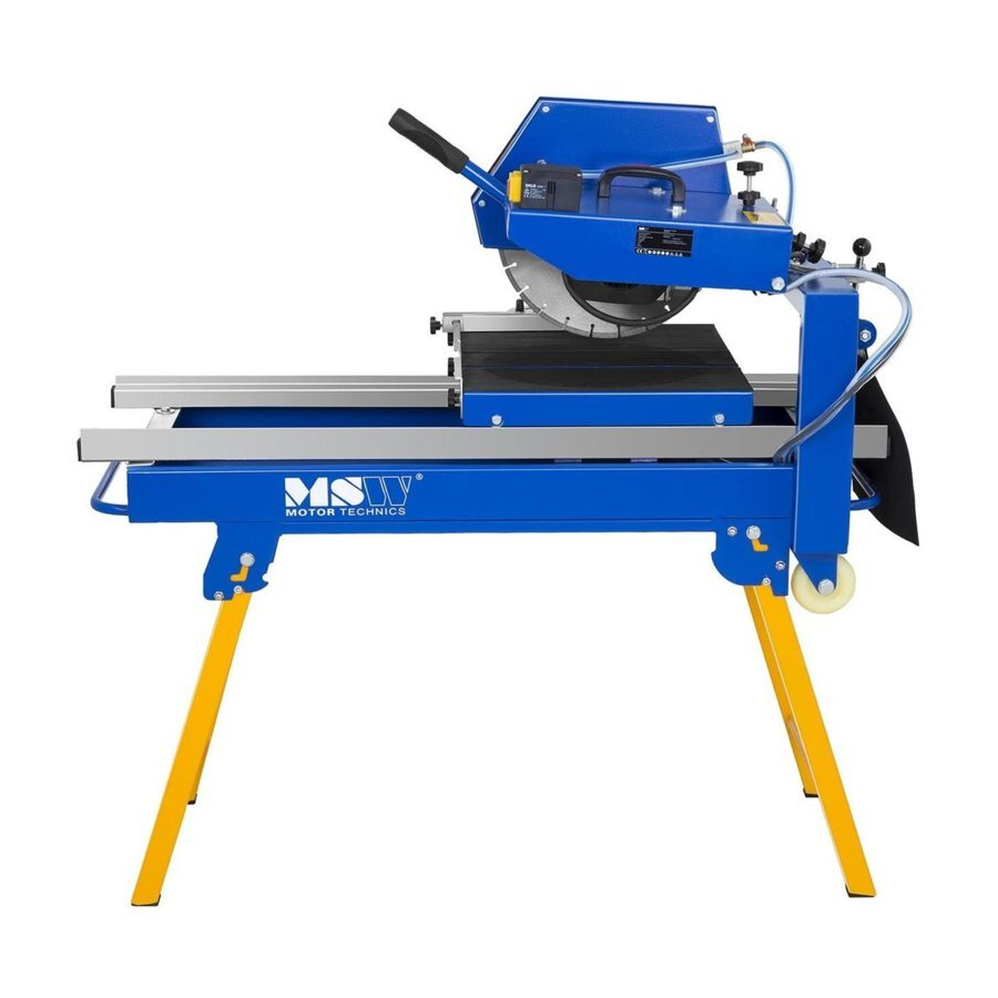 MSW STONE SAW Serie Manuales
