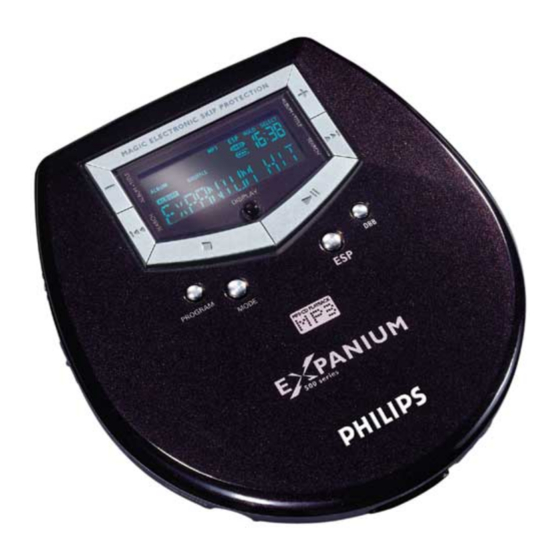 Philips EXP 501 Manuales