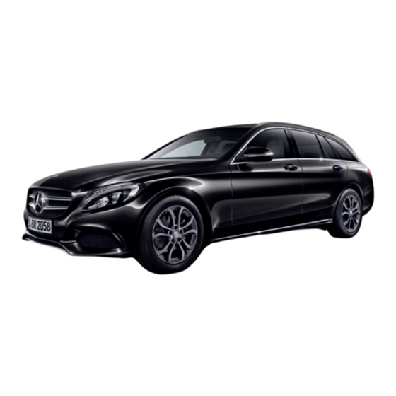 Mercedes-Benz Clase C 2014 Serie Instrucciones De Servicio