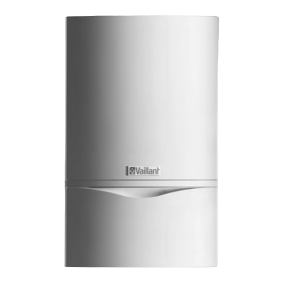 Vaillant ecoTEC plus Serie Manuales