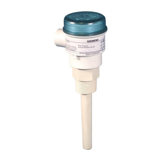 Siemens Pointek CLS 100 Manual De Inicio Rápido