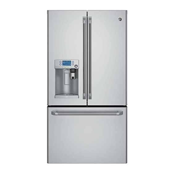 GE Cafe CFE28USHSS Manual Del Propietario E Instrucciones De Instalación