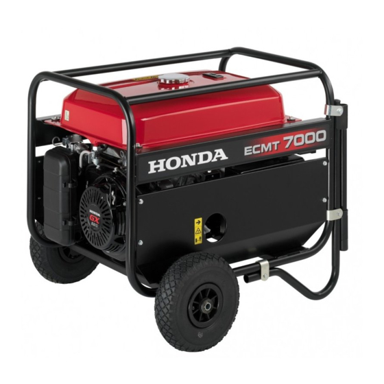 Honda ECM2800 Manual De Usuario