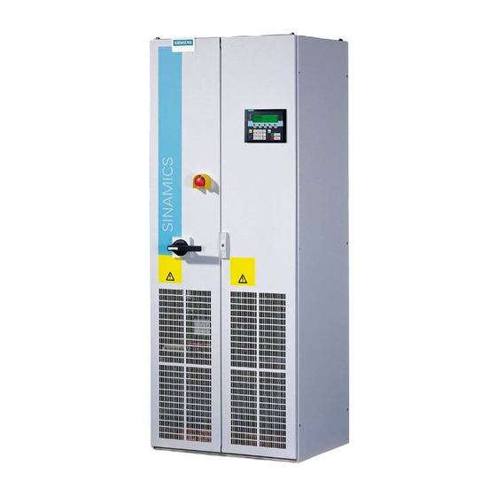 Siemens SINAMICS G150 Serie Instrucciones De Servicio
