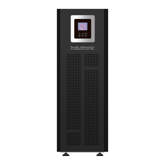 Industronic UPS-IND HF 1200 Guía De Instalación Rápida