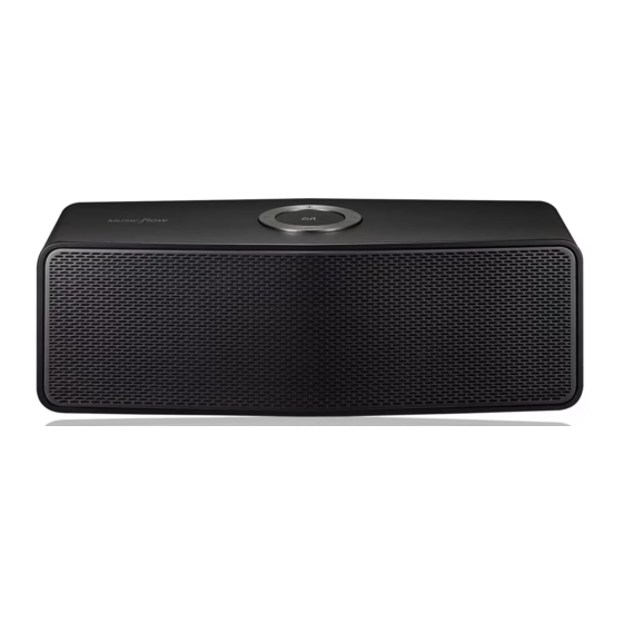 LG MUSIC flow H4 Portable Manual Del Propietário