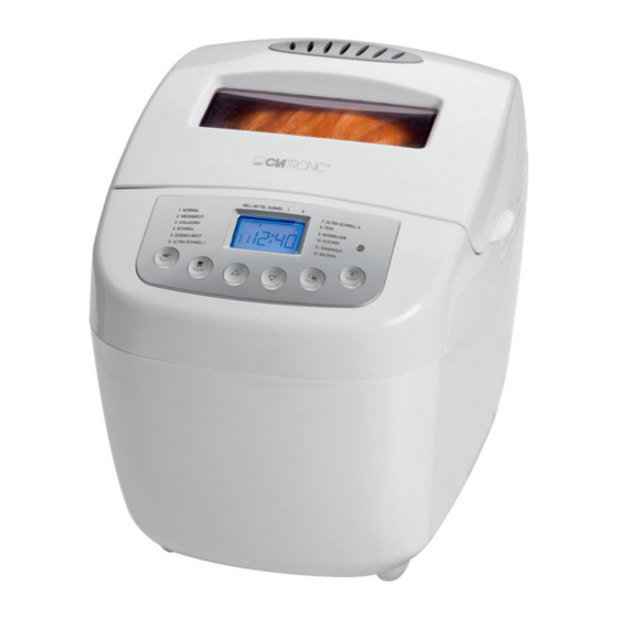 Clatronic BBA 3364 Instrucciones De Servicio