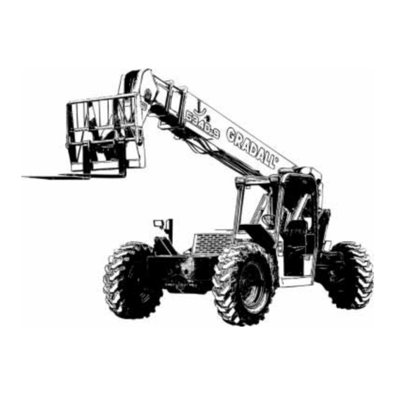 JLG GRADALL 534D-9 Manual Del Propietário, Operador