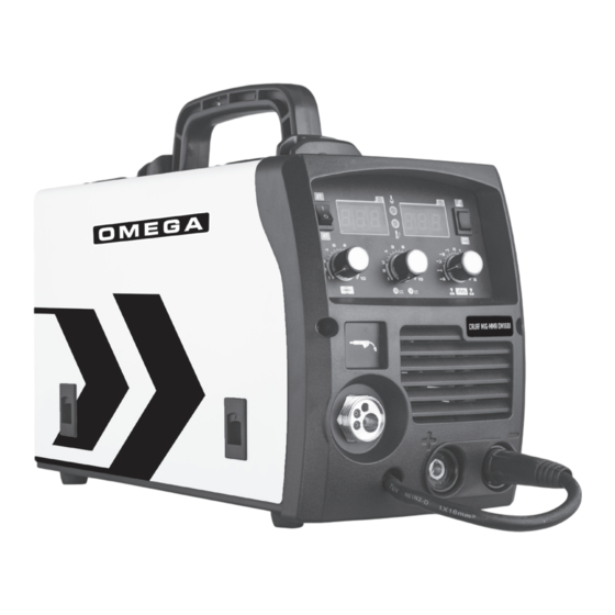 Omega MIG-MMA OM130I Manual De Instrucciones