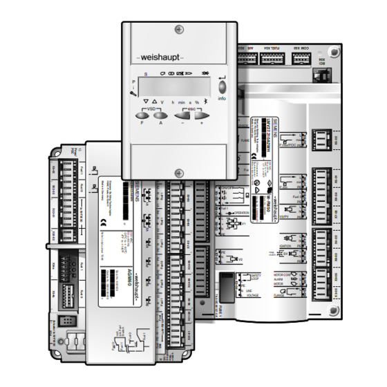 Weishaupt W-FM 54 Manuales