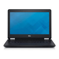 Dell Latitude E5270 Manual Del Propietário