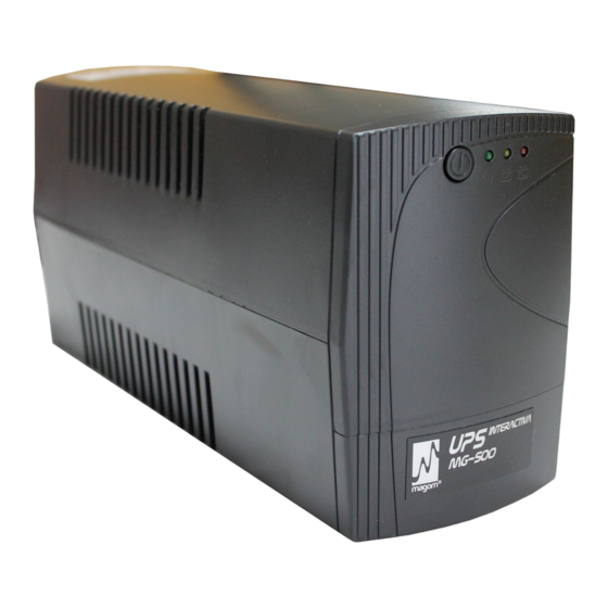 Magom UPS INTERACTIVA MG-500 Manual De Usuario