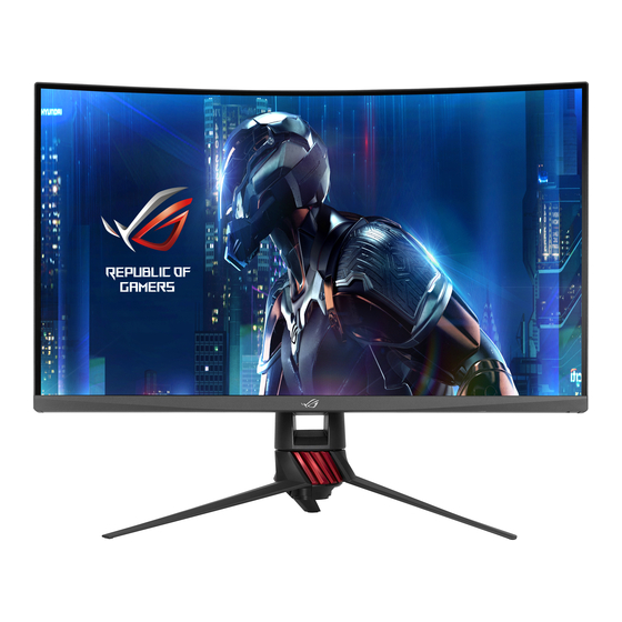 Asus ROG STRIX XG32VQ Manual Del Usuario