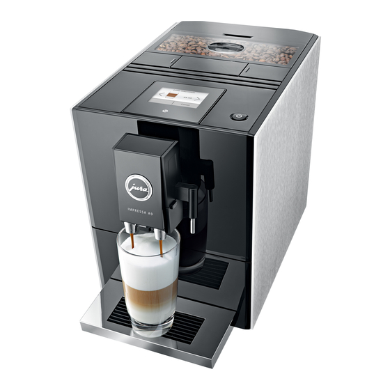 Jura IMPRESSA A9 One Touch Manual De Instrucciones