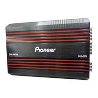 Pioneer GM-A6704 Manual De Instrucciones