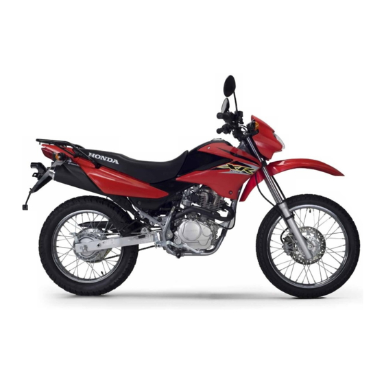 Honda XR125L Manual Del Propietário