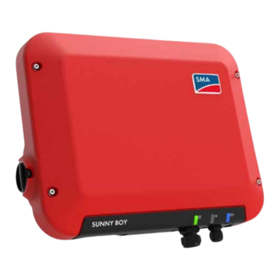 SMA SUNNY BOY 1.5 Manual De Instrucciones
