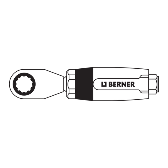 Berner BPT-RA Manual De Instrucciones