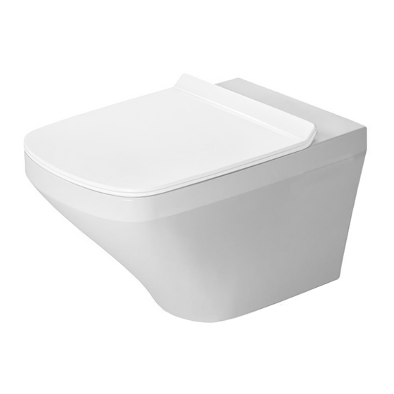 DURAVIT DuraStyle Instrucciones De Montaje