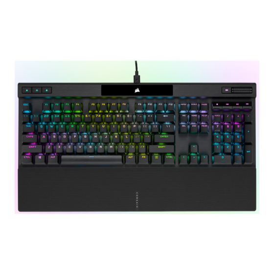 Corsair K70 RGB PRO Manuales