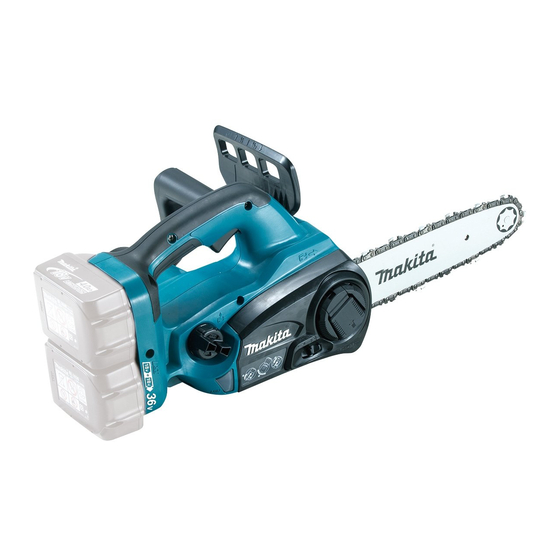 Makita DUC252 Manual De Instrucciones