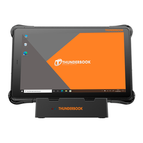 Thunderbook COLOSSUS W800 Guía Rápida De Usuario