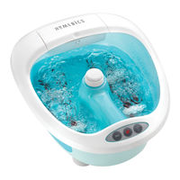 HoMedics Foot Salon Pro Manual De Instrucciones