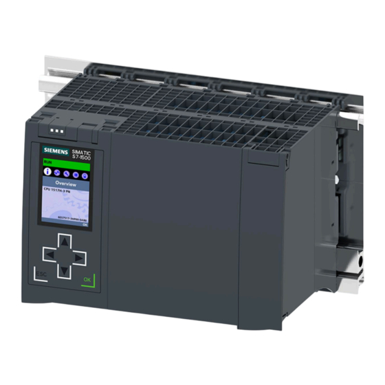 Siemens SIMATIC S7-1500R/H Manual De Producto