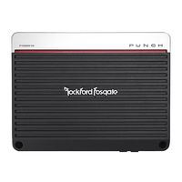 Rockford Fosgate 1072 Manual De Instalación Y Operación