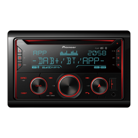 Pioneer FH-S820DAB Manual De Instrucciones
