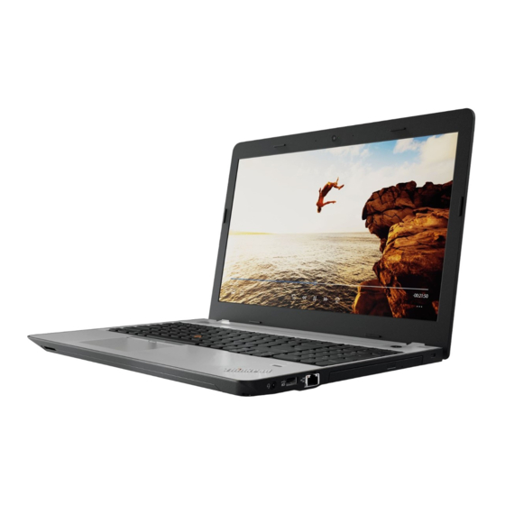 Lenovo ThinkPad E570 Guia Del Usuario