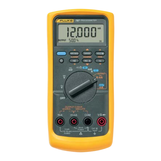 Fluke 787 Manual De Usuario
