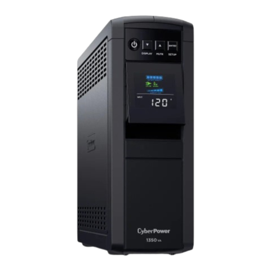 CyberPower CP1350PFCLCD Manual De Usuario