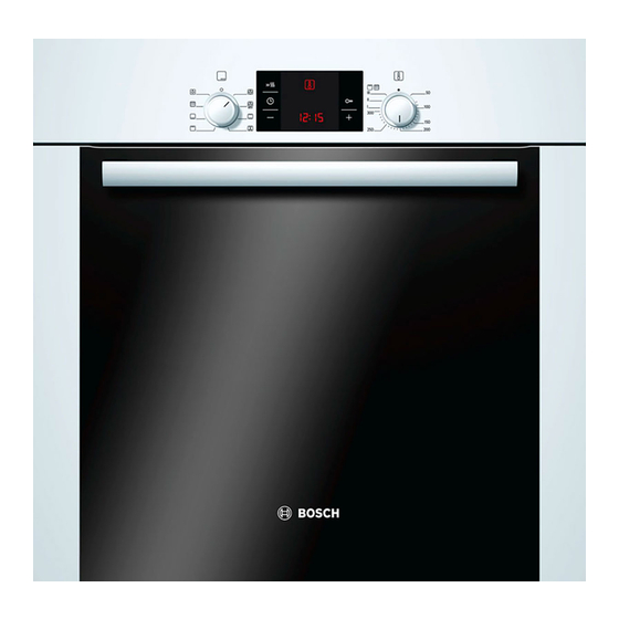 Bosch HBA63B21 Serie Instrucciones De Uso