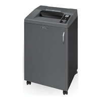 Fellowes Fortishred 4250S Manual De Instrucciones