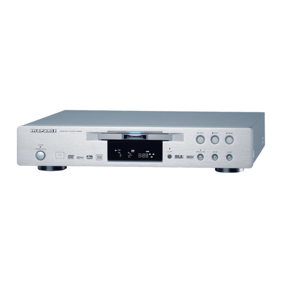 Marantz DV8400 Manuales