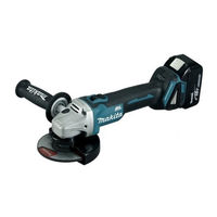 Makita DGA454 Manual De Instrucciones