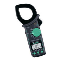 KYORITSU KEW 2062 Manual De Instrucciones