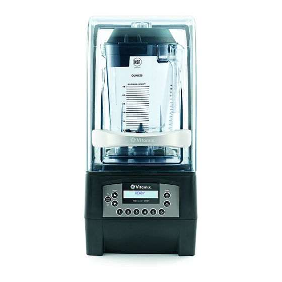 Vitamix The Quiet One 036019-ABAB Manuales