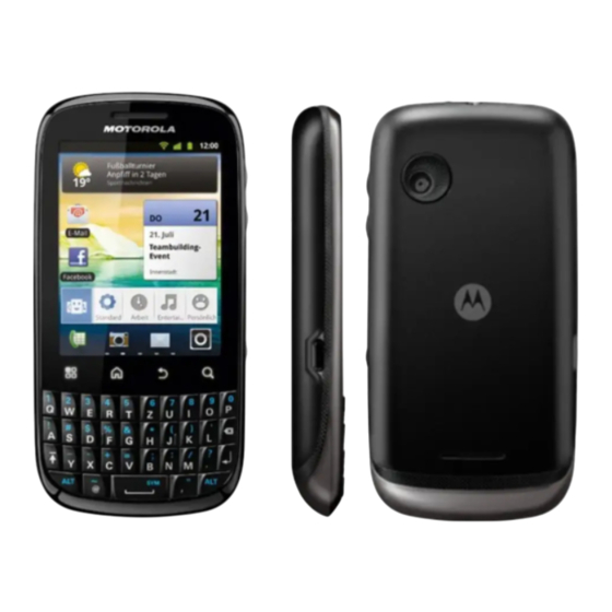 Motorola FIRE Manual Del Usuario