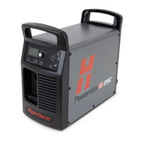 Hypertherm Powermax85 Guía De Referencia Rápida