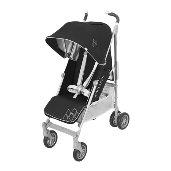 Maclaren Techno XT Instrucciones De Montaje