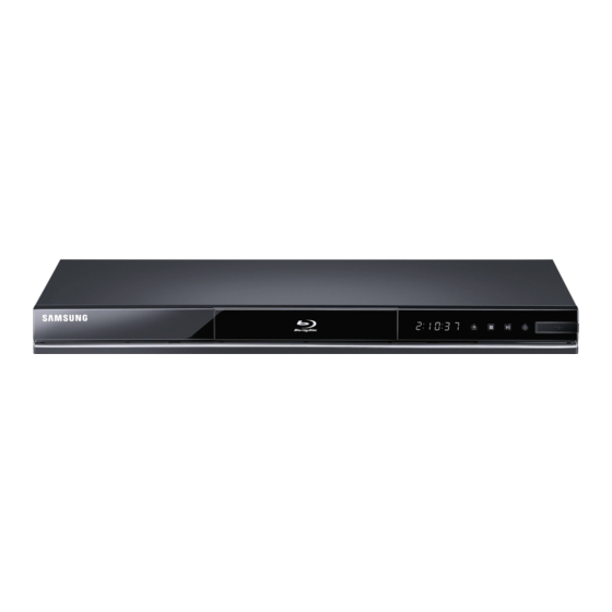 Samsung BD-D5100 Manuales