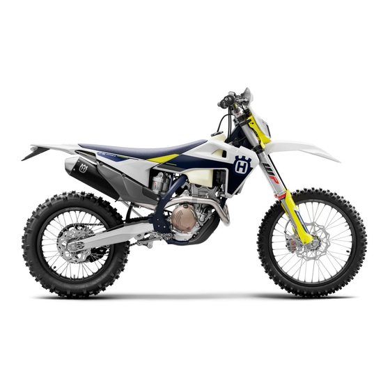 Husqvarna FE 250 2021 Manual De Instrucciones