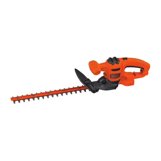 Black and Decker BEHT100 Manuales